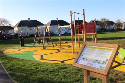 New play area at Llangan